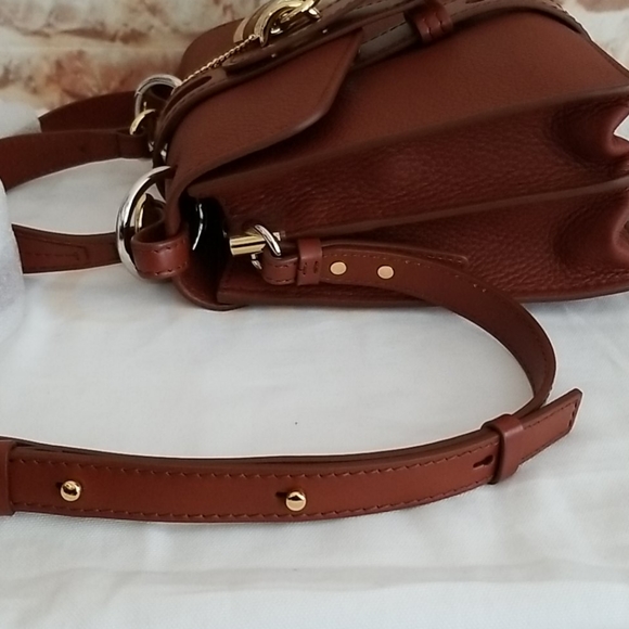 New Chloe Aby Mini Lock & Key Top-Handle Bag - Picture 8 of 15